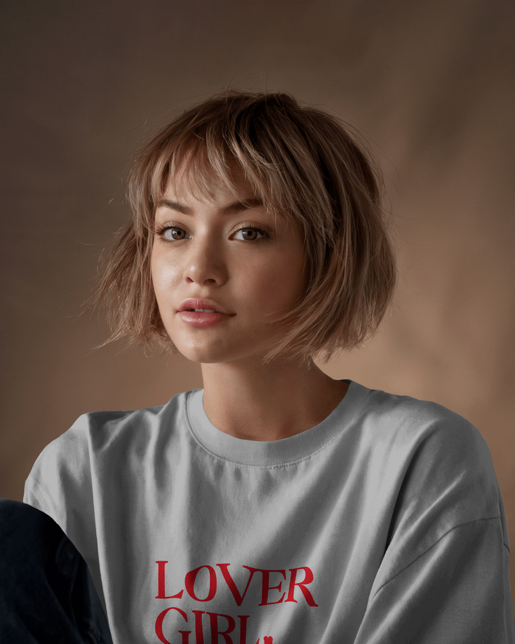 Lover Girl Round Neck T-Shirt