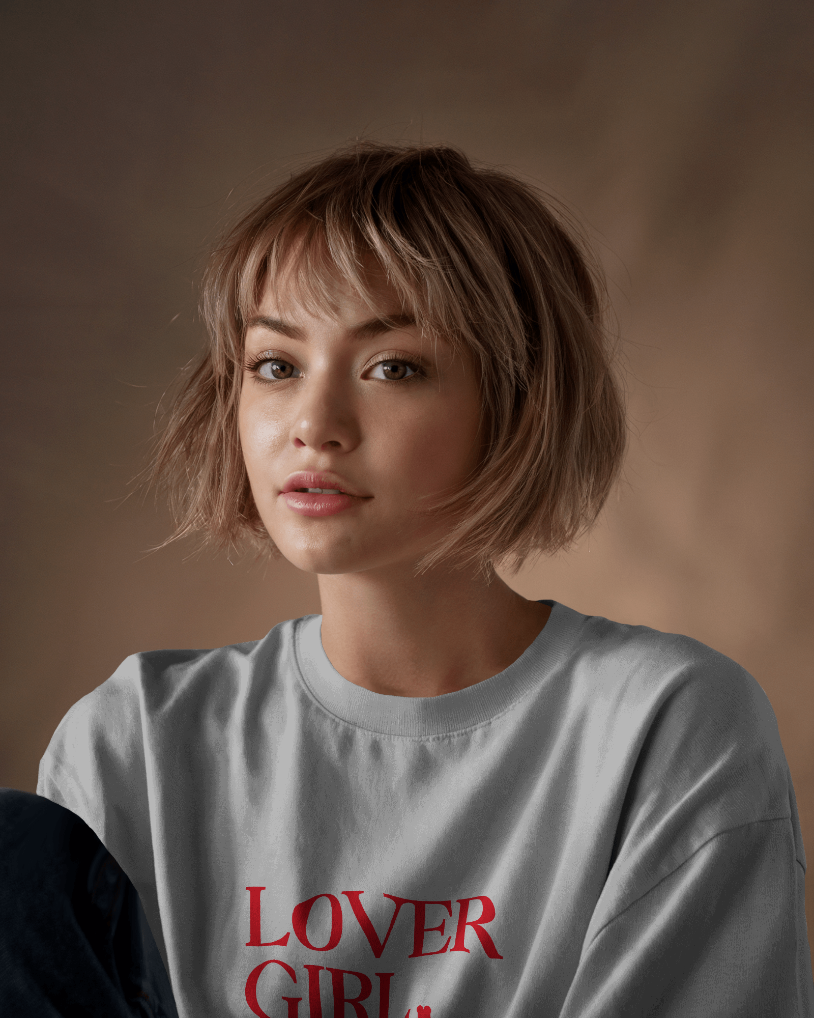 Lover Girl Round Neck T-Shirt