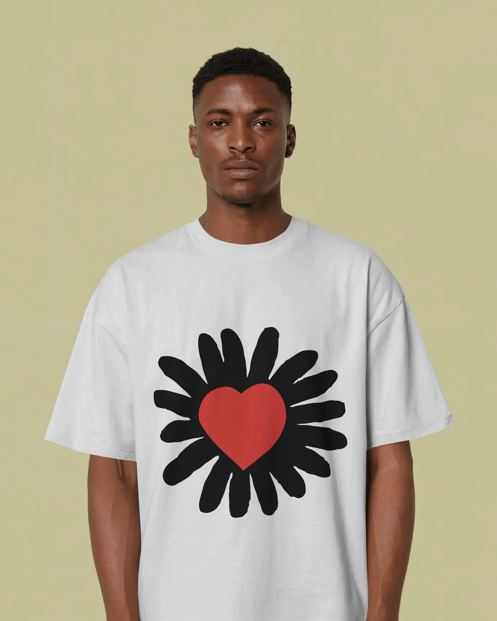 Heart Oversize Tee