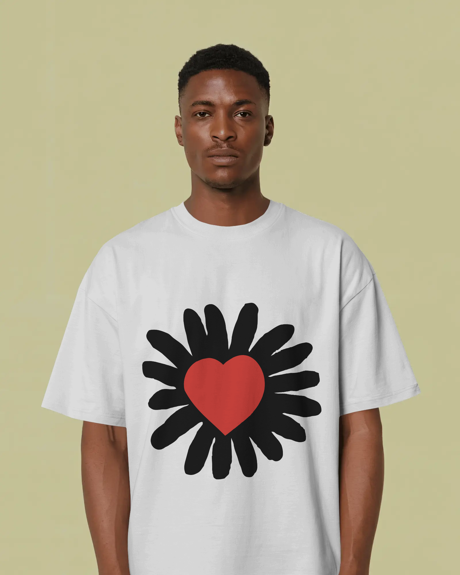 Heart Oversize Tee