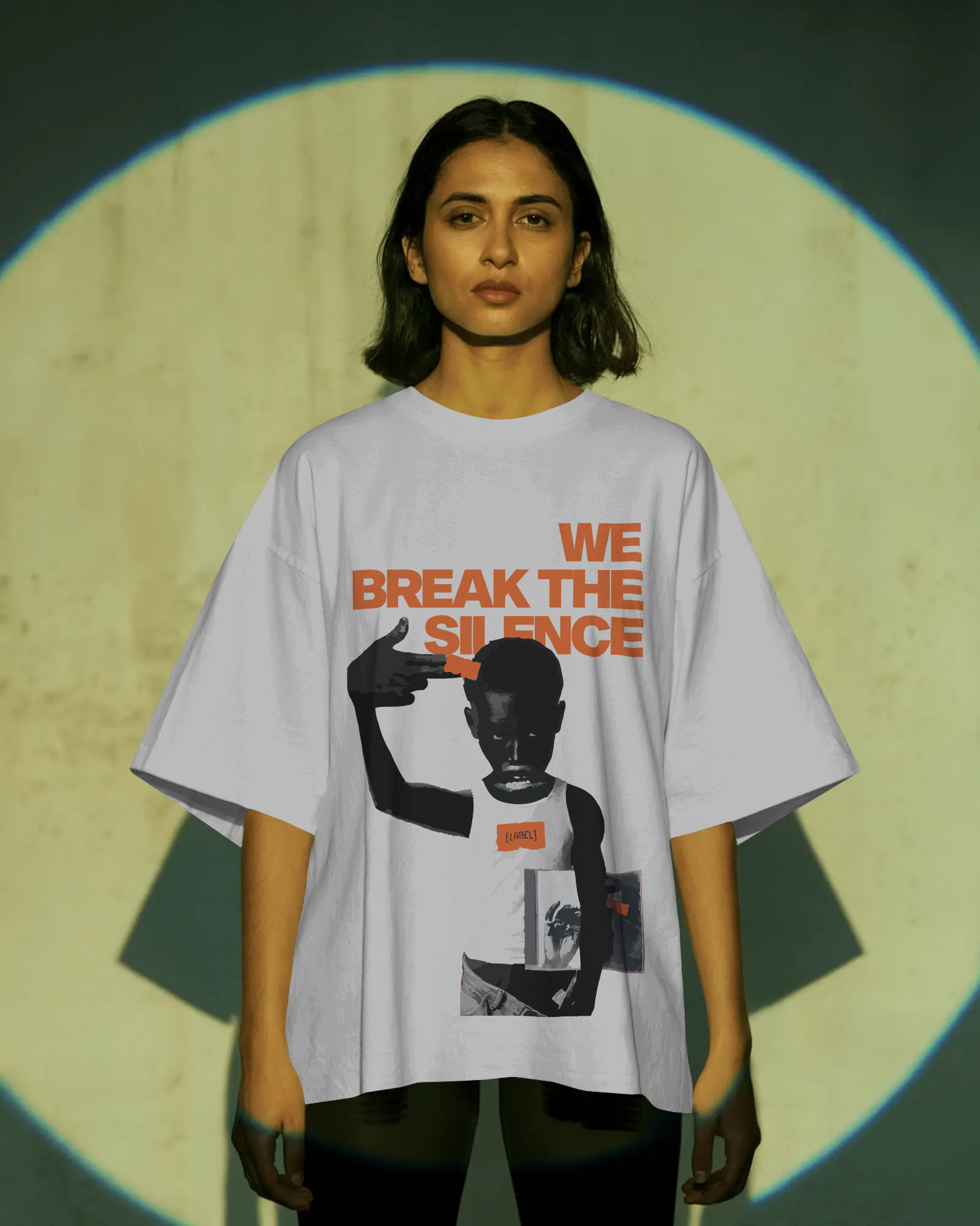 We Break The Silence Oversize Tee