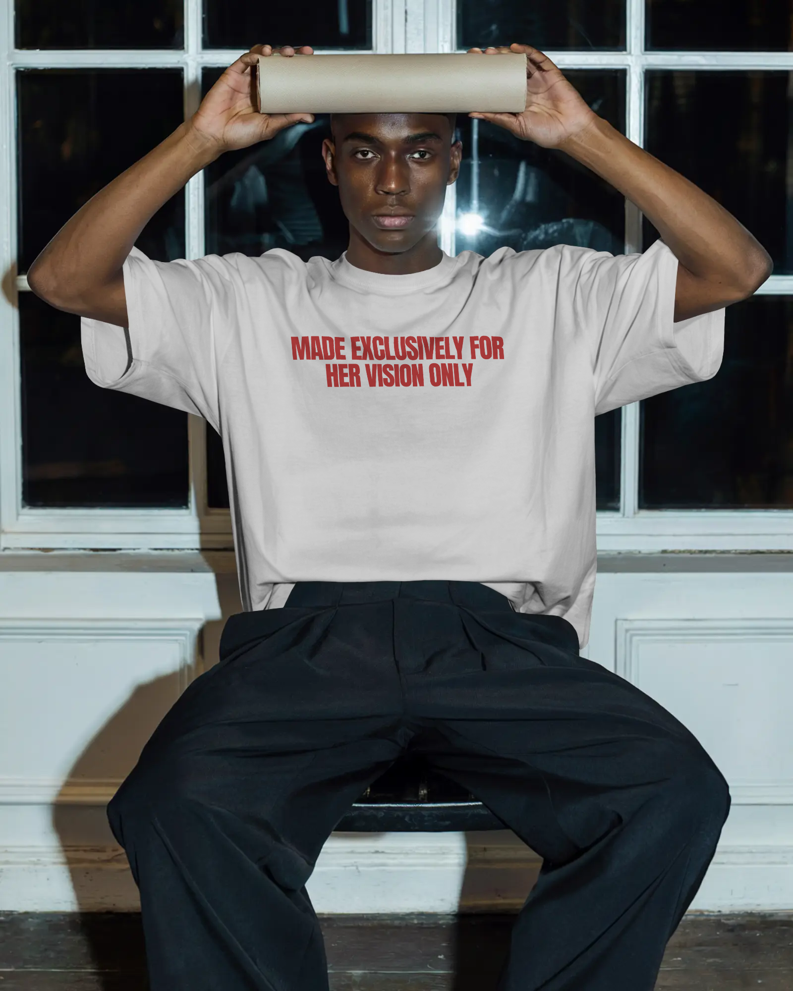 His Her Vision Oversize Tee