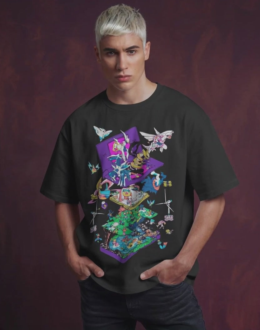 PIXELVERSE EXPLOSION Oversized Tee