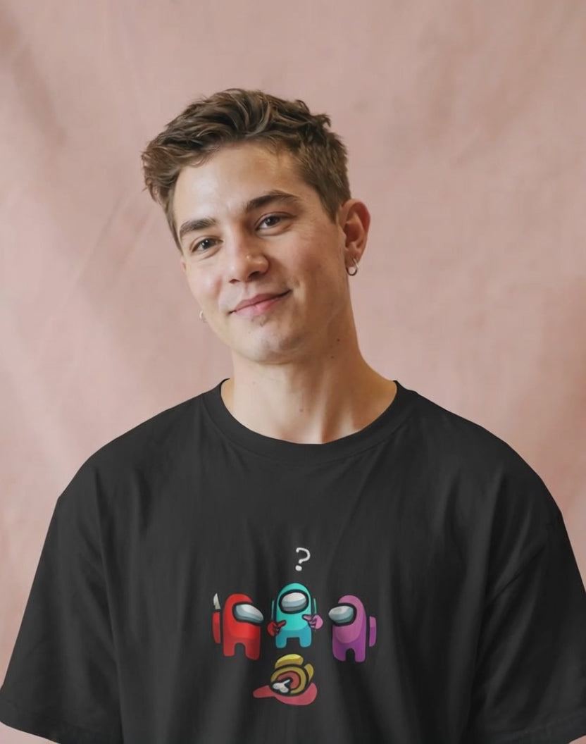 AMONG US "SUS" Oversized Tee