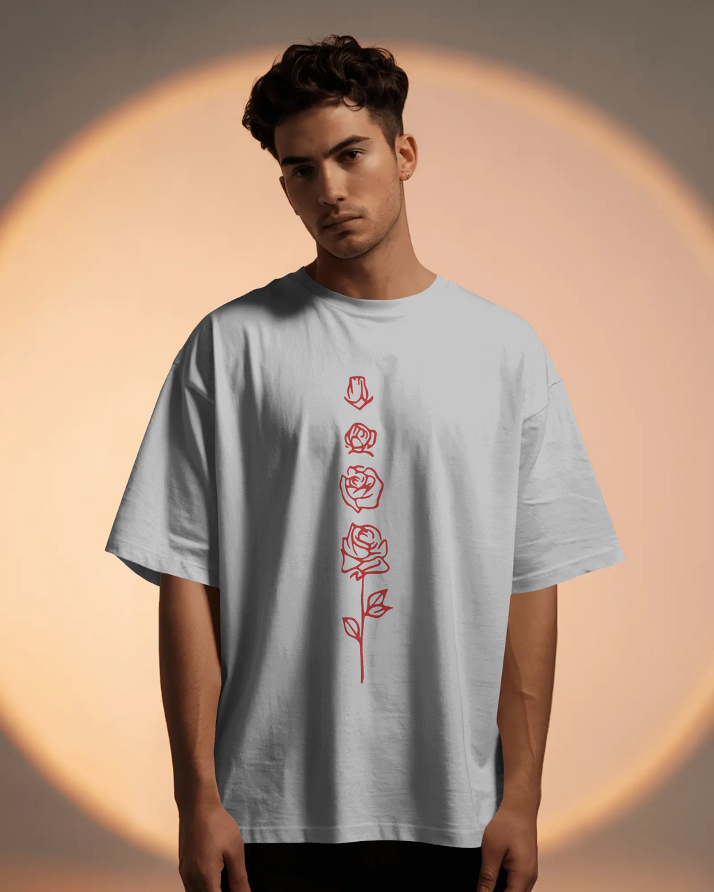 Rose Oversize Tee