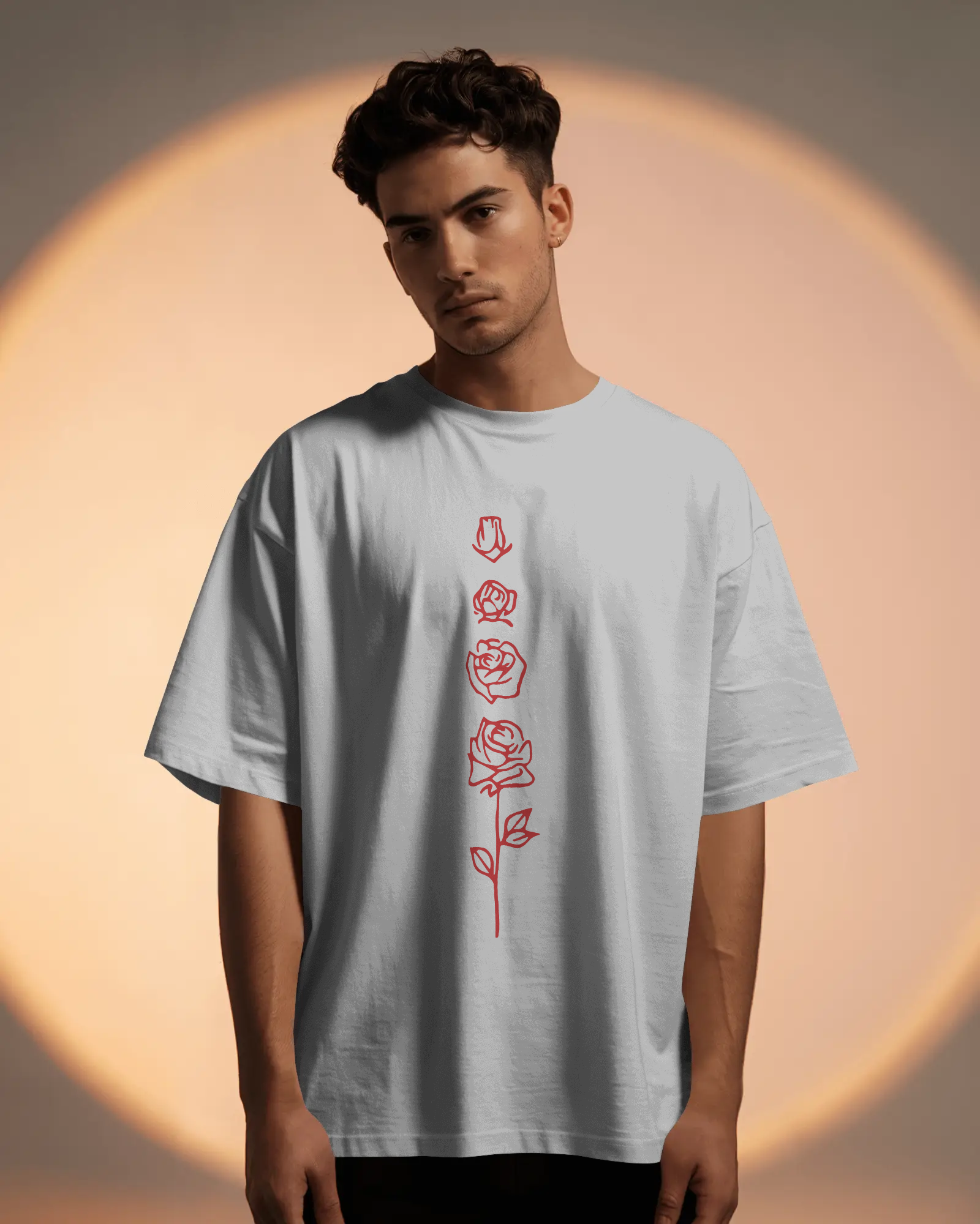 Rose Oversize Tee