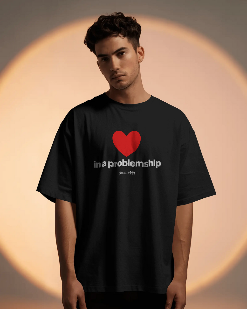 In a Problemship Oversize Tee
