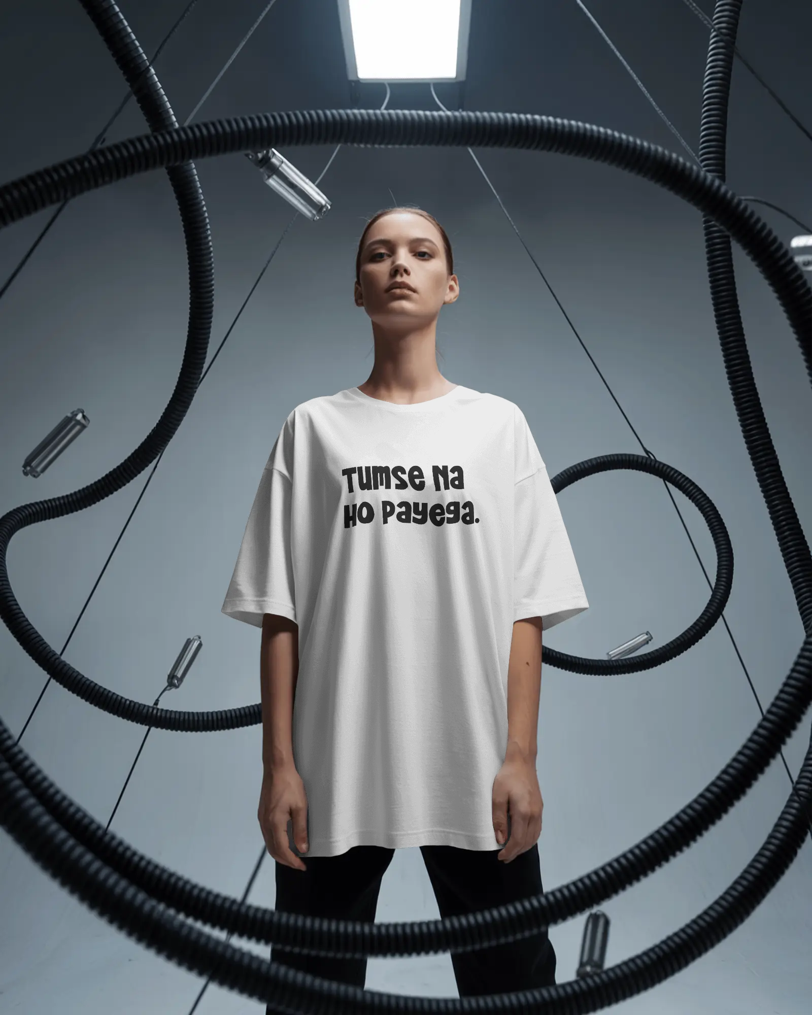 Tumse Na Hopayega Oversize Tee