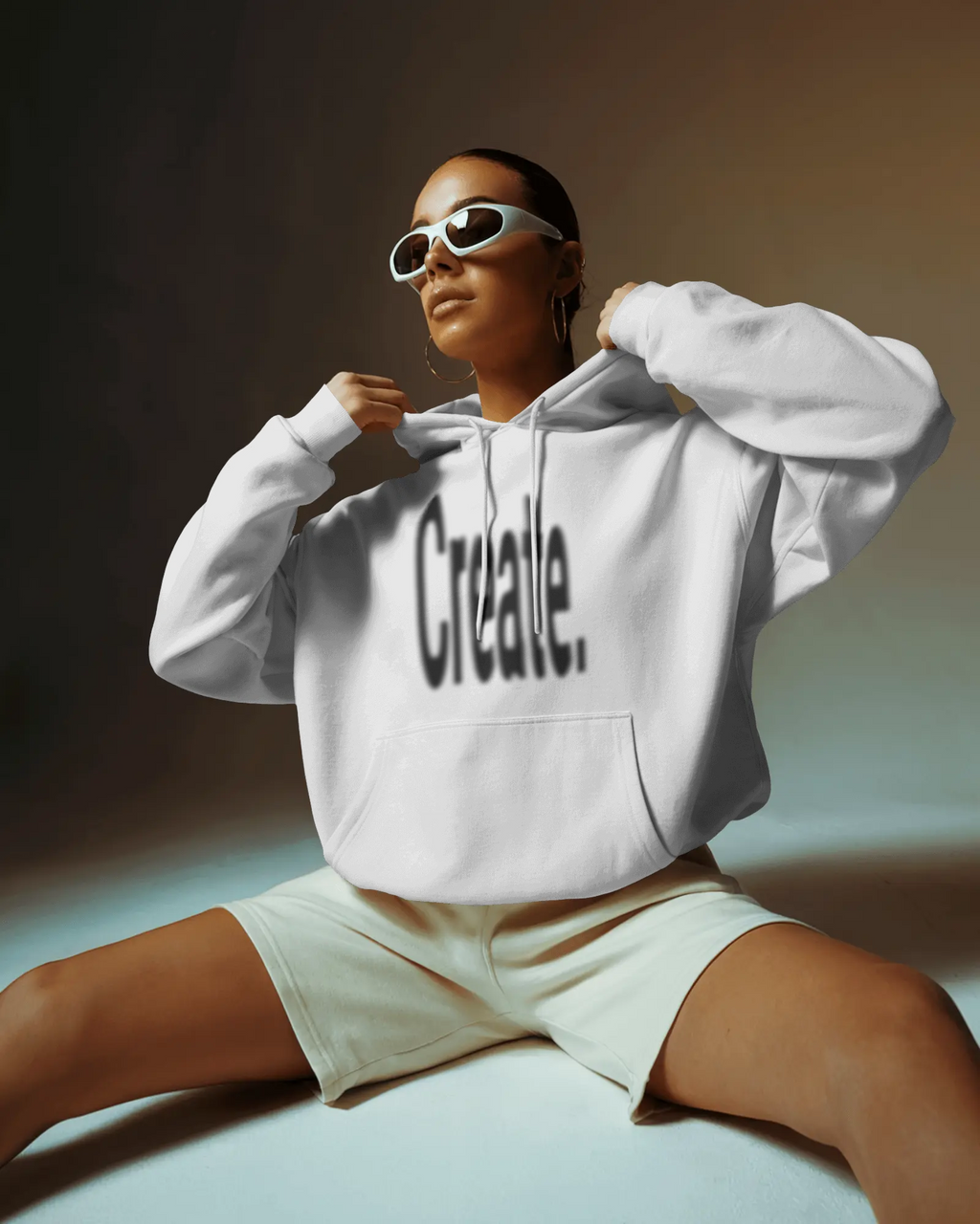 Create_Blurred Hoodie