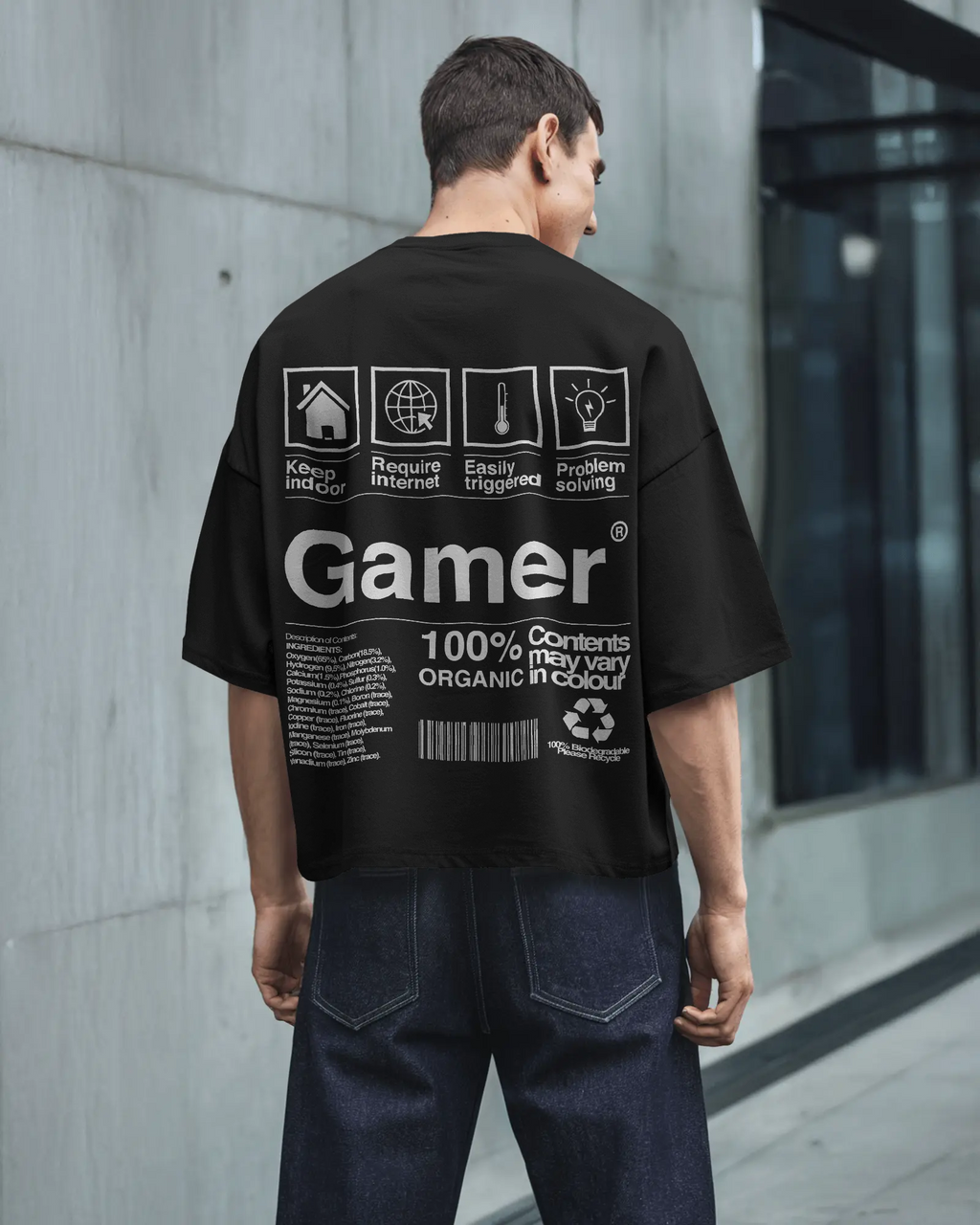 GAMER Oversized Tee