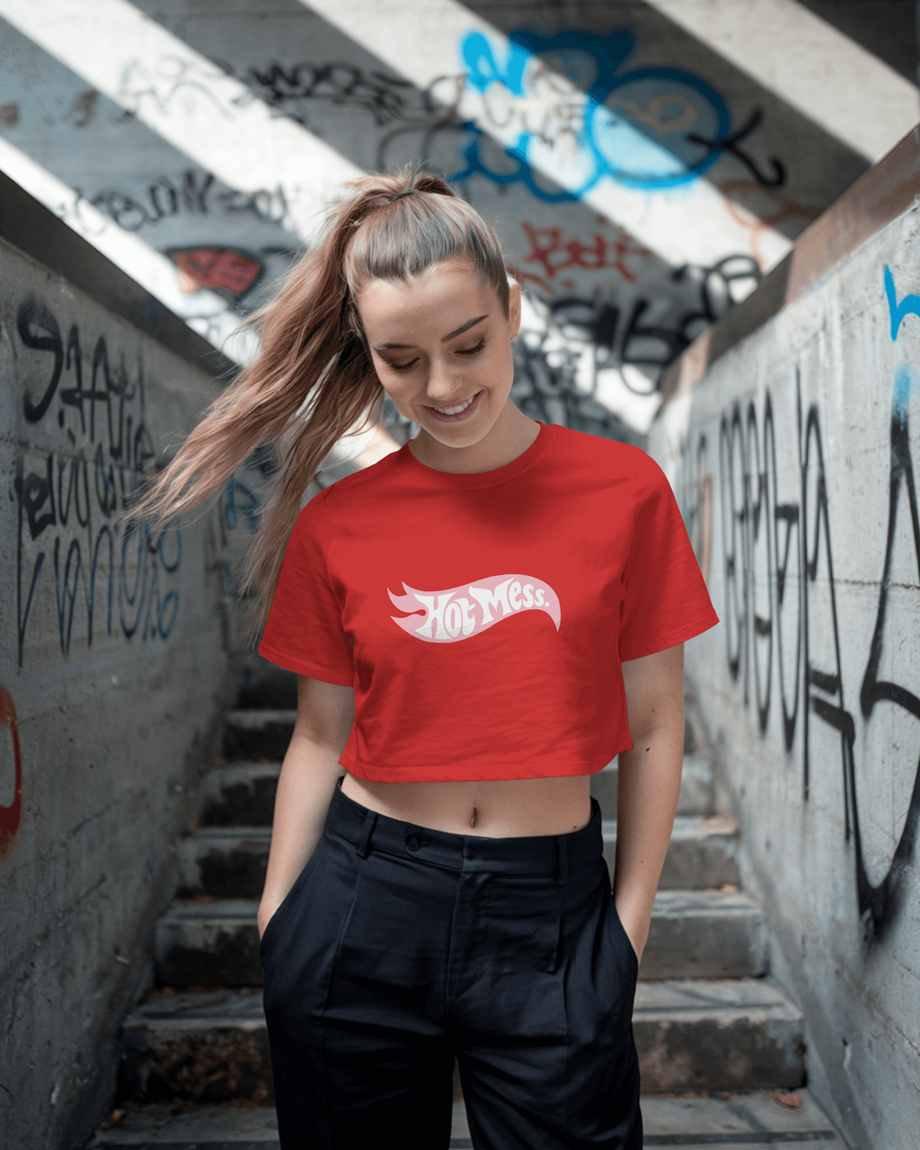 Hot Mess Crop Top