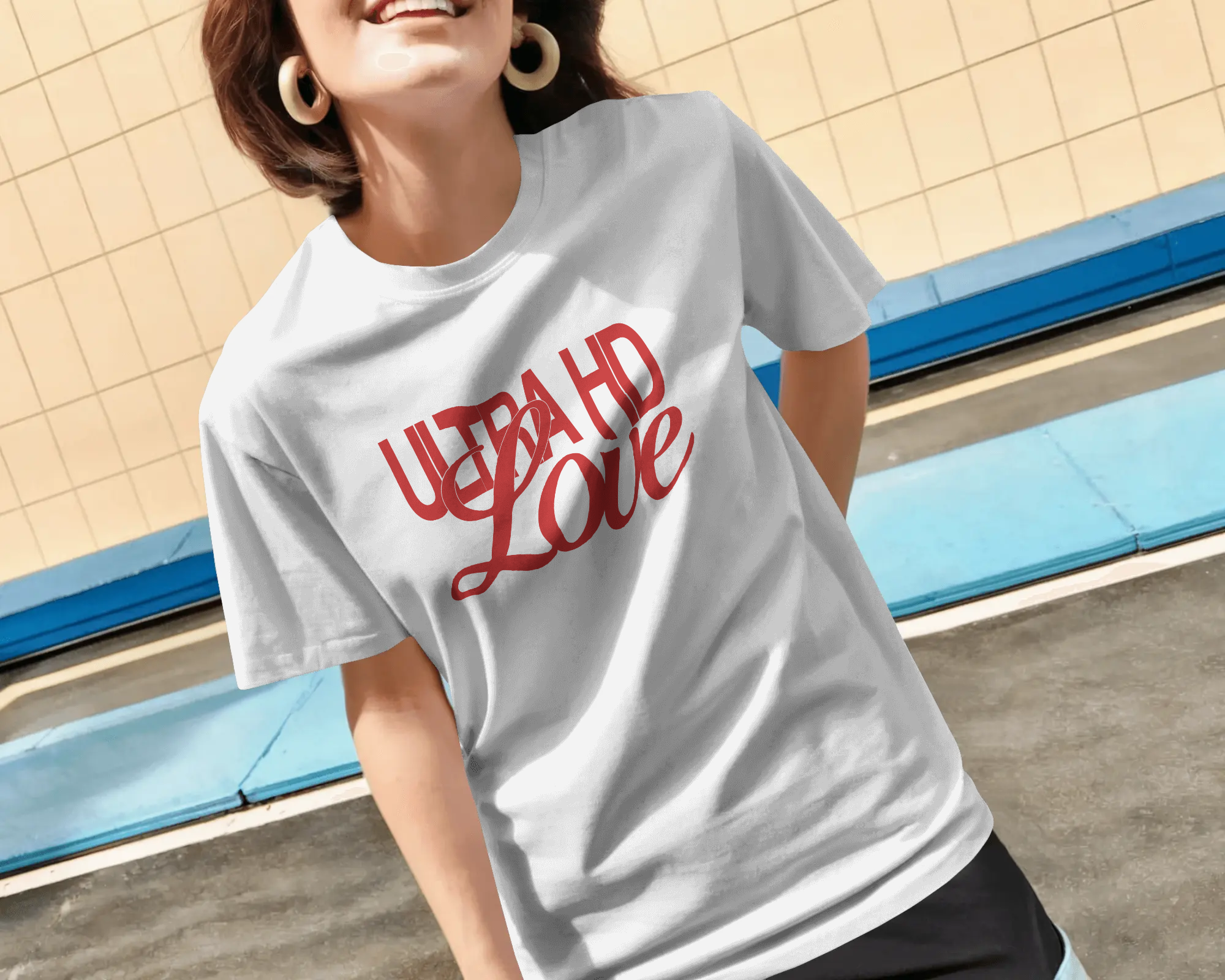 HD Love Round Neck t-shirt